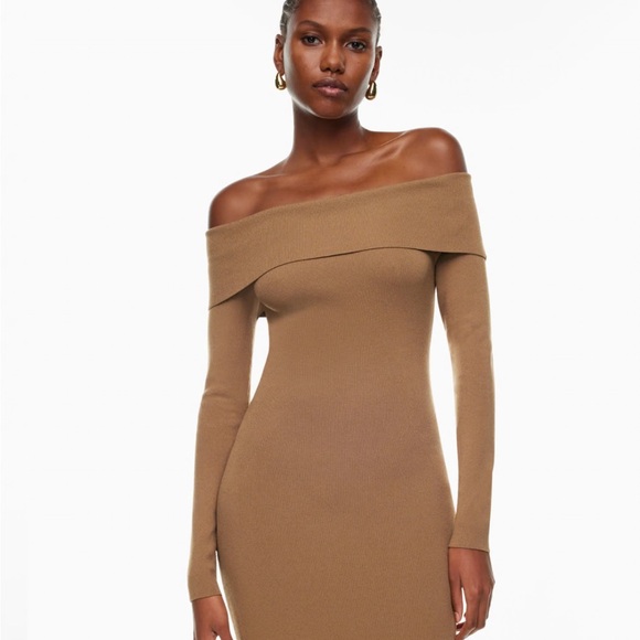 BABATON SCULPT KNIT SECTION DRESS - Picture 5 of 5